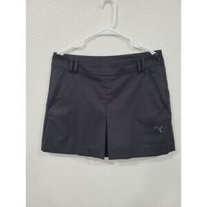 Puma Skort‎ Women's Black size 6 Active Wear #P